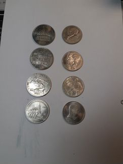 Юбилейные монеты СССР 1, 3, 5