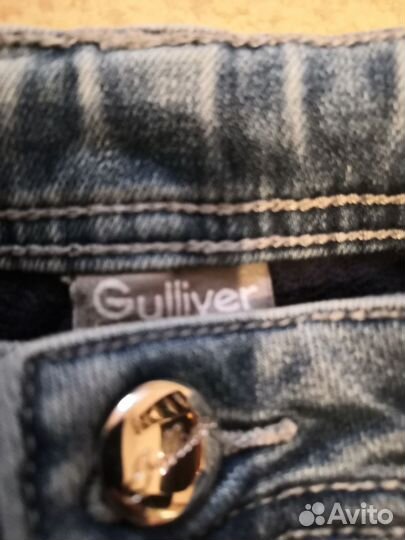 Джинсы утепленные Gulliver 152