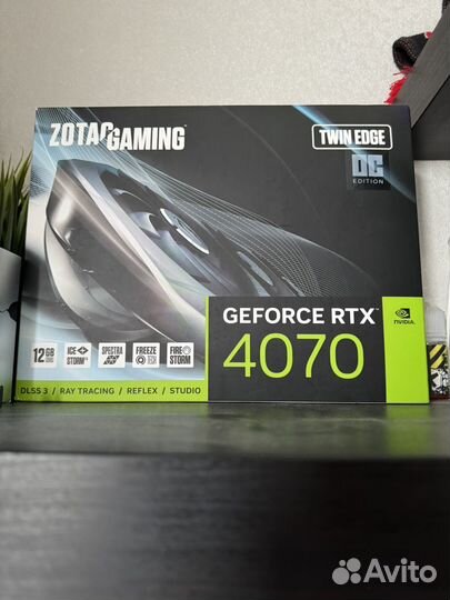 Видеокарта rtx 4070 zotac