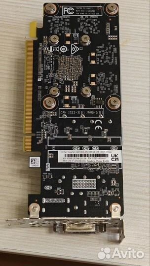 Видеокарта GTX 1650 4Gb gddr6 low profile