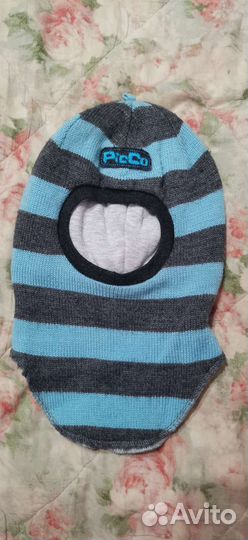 Шапка шлем для мальчика зима