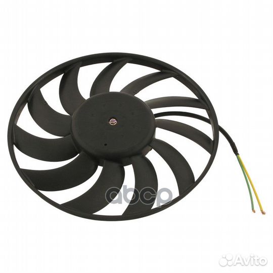 Вентилятор радиатора audi A4 400мм 320W лев. 00
