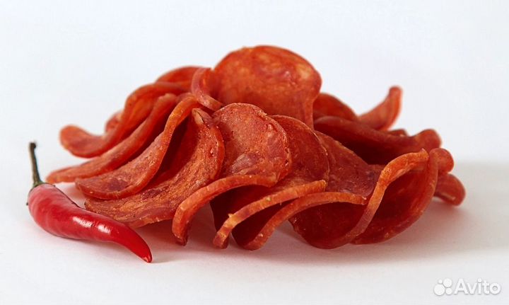 Чипсы мясные