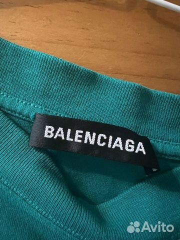 Футболка Balenciaga I love techno M