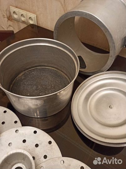 Мантоварка алюминиевая бу