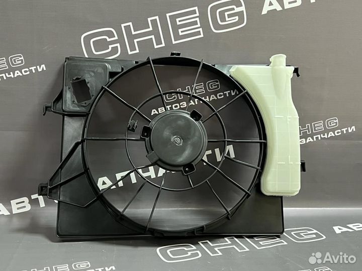 Диффузор радиатора Solaris/Rio c 2017