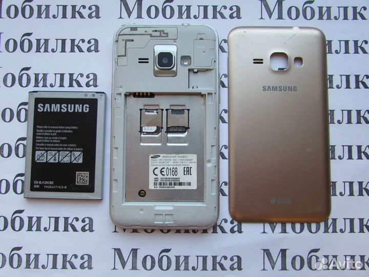 Телефон “Samsung J120F Galaxy J1 2016, тр. ремонт
