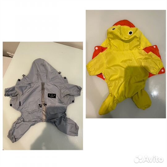 Дождевик комбинезон для мелких собак