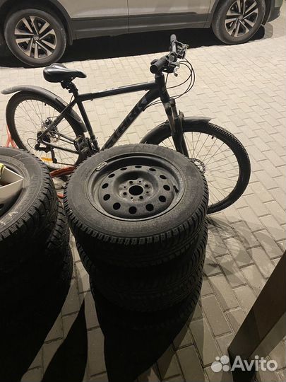 Колеса в сборе r14 зимние на ваз