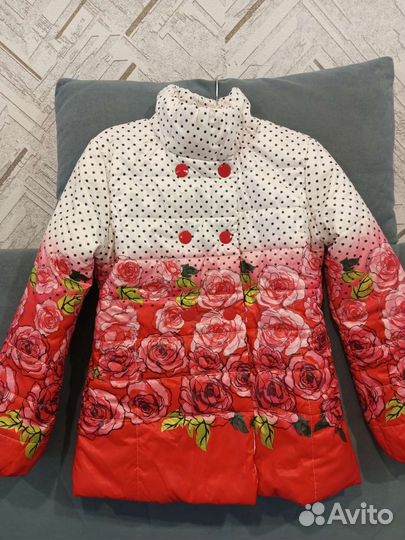 Куртка для девочки, демисезонная 9 лет