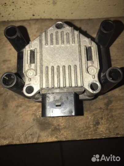 Катушка зажигания с коммутатором volkswagen audi