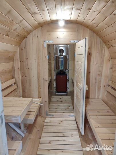 Баня бочка от производителя