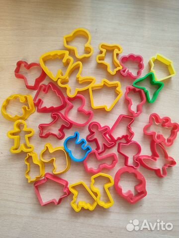 Формочки для пластилина, солен.теста