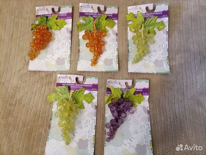 Искусственные фрукты, овощи