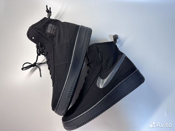 Мужские зимние кроссовки nike AIR force 1 термо