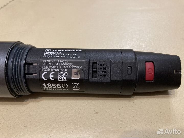 Ручной передатчик sennheiser skm 35 b