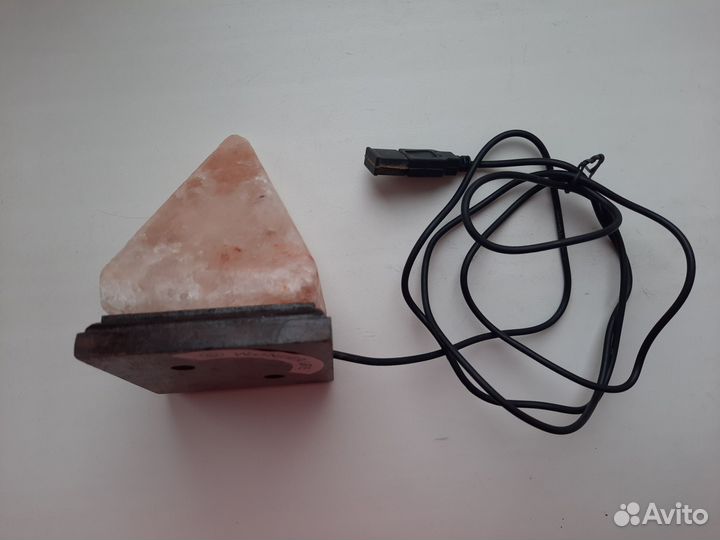 Солевая новая USB-лампа «Пирамида»