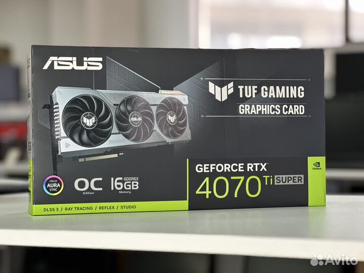 Новая видеокарта RTX 4070Ti Super 16G asus