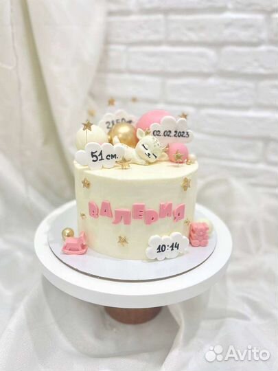 Торты на выписку