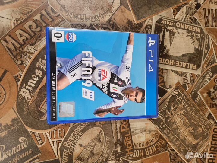 Диски на ps4 fifa