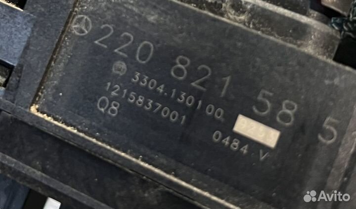 Блок кнопок Mercedes-Benz S-класс