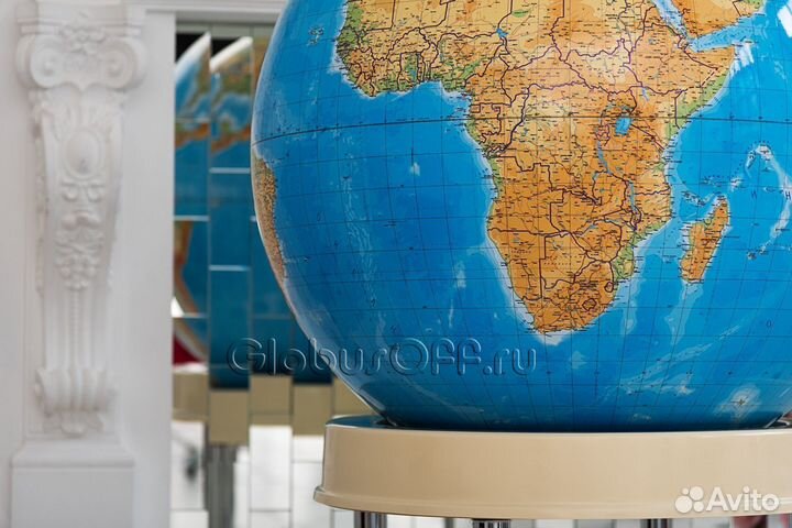 Физический глобус для школ и учебных заведений,D95