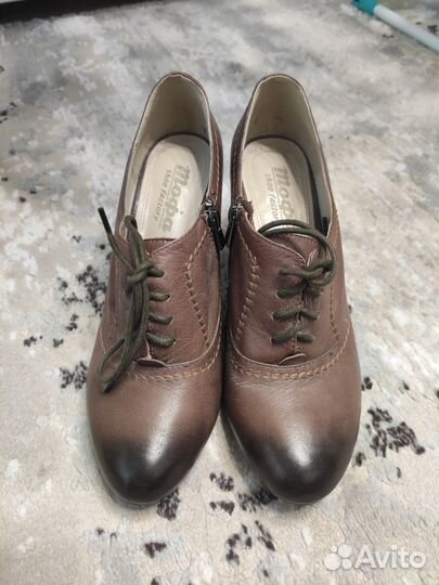 Ботильоны натуральная кожа 38