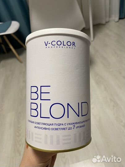 Пудра осветляющая v-color, окислитель, шампунь