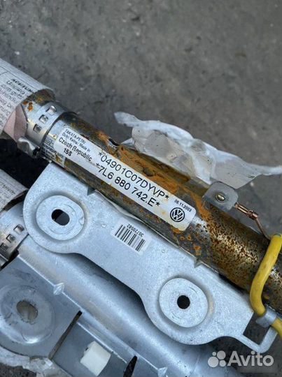 Шторка безопасности Volkswagen Touareg 7L дорест