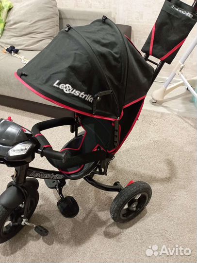 Трехколесный велосипед с ручкой