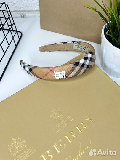 Ободок Burberry lux
