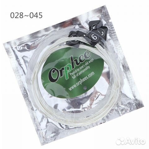 Струны с покрытием серебро для классики