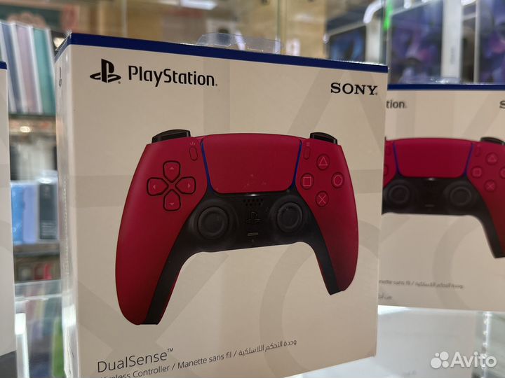 Джойстик DualSense ps5 новый красный