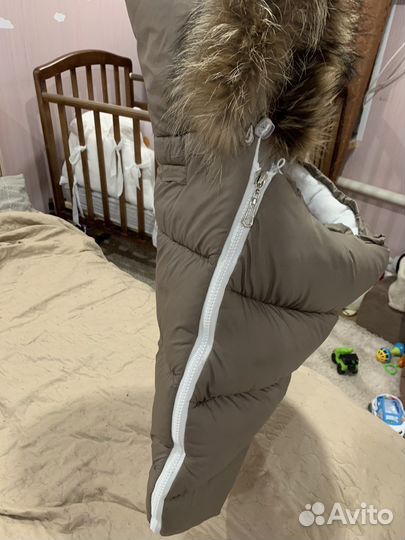 Конверт на выписку зимний, конверт в коляску