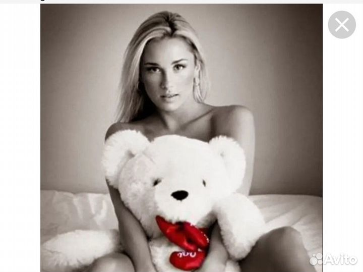 Большой медведь мягкая игрушка