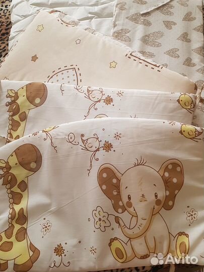 Бортики в детскую кроватку