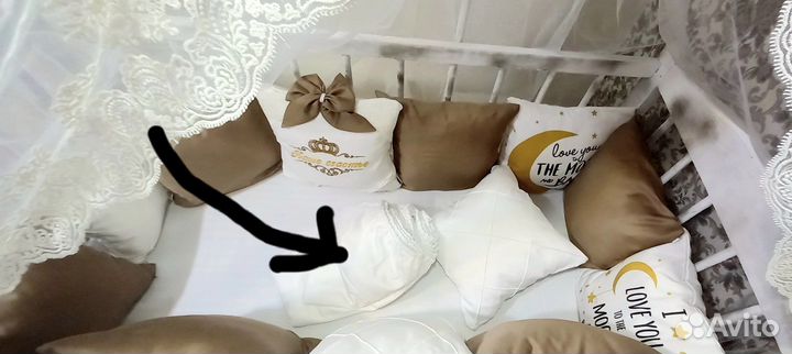 Бортики на детскую кроватку