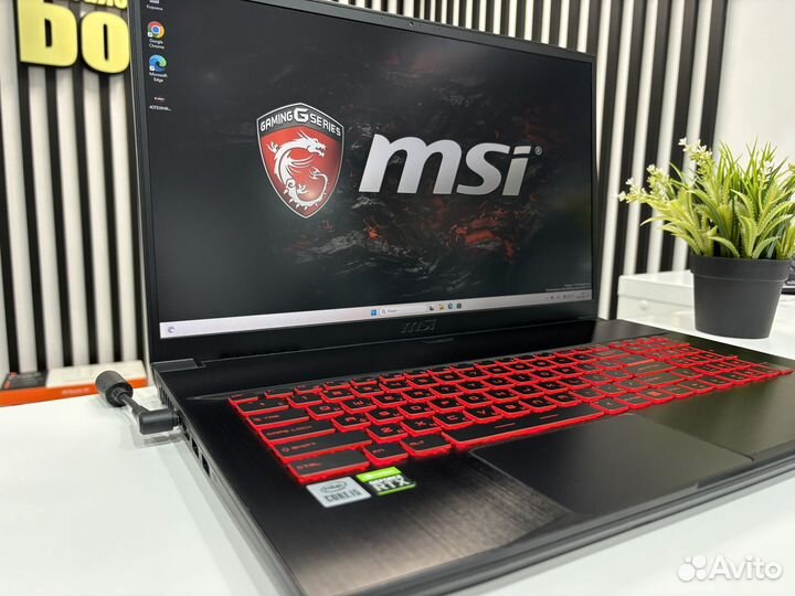 Игровой ноутбук msi gf 75