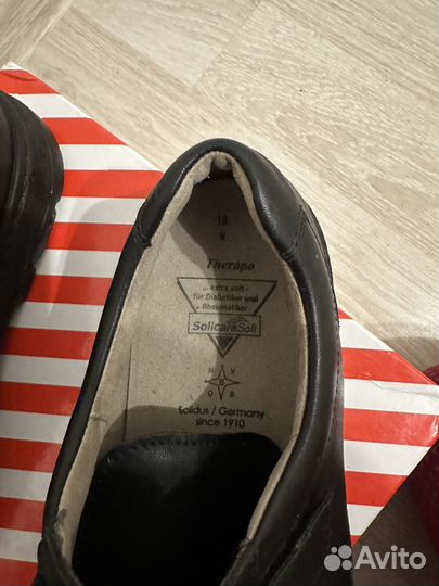 Ботнки ортопедические кожанные мужские