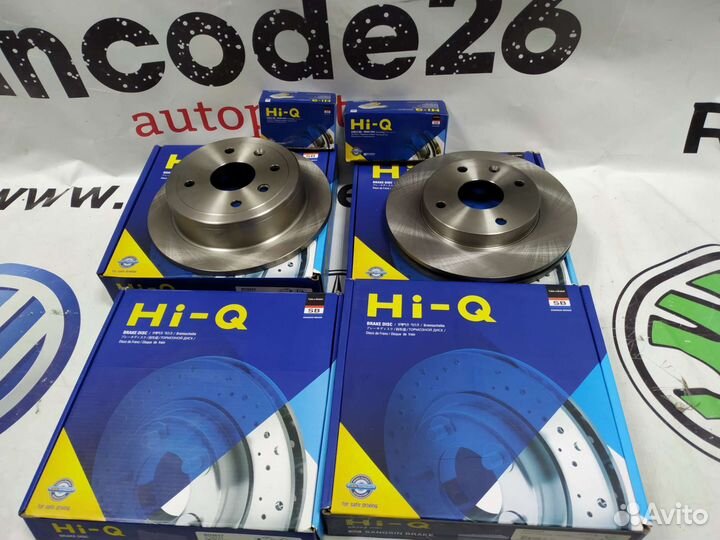 Тормозные диски Hi-Q новые на все модели авто