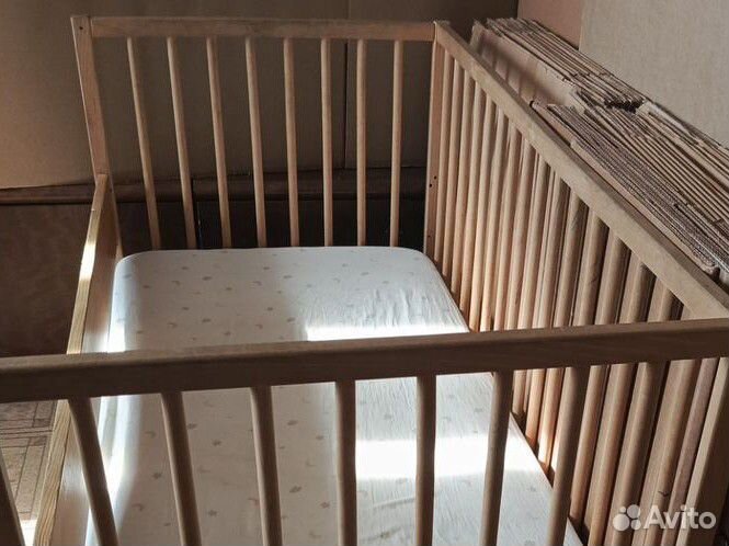 Детская кроватка IKEA до 5 лет