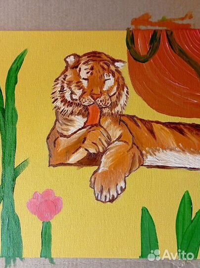 Картина маслом на холсте натюрморт