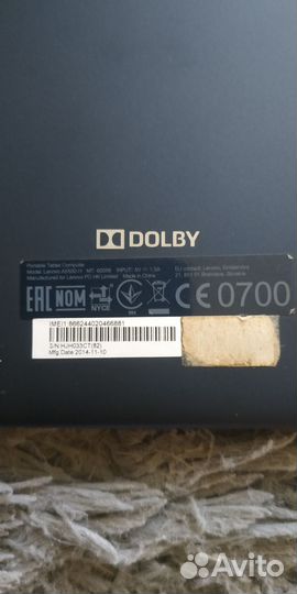 Планшет lenovo на запчасти