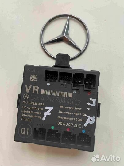 Блок передней правой двери Мерседес w212