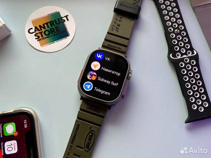 Смарт часы Apple Watch 9 (Интернет + Камера) 4G