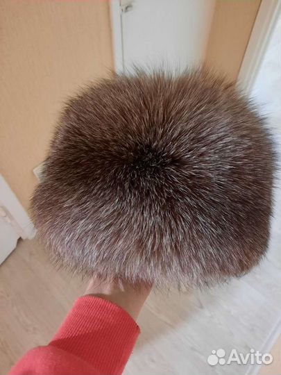 Шапка из чернобурки