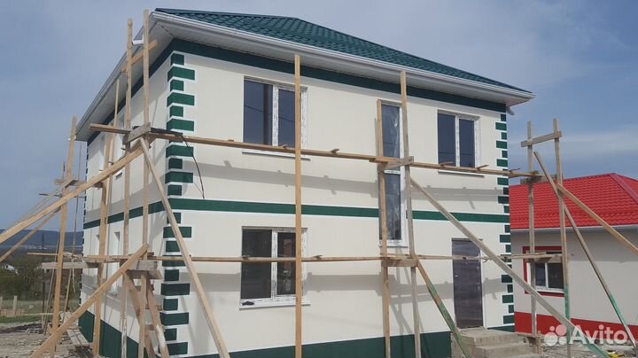 Тёплый и уютный дом 155м2 из керамзитобетона