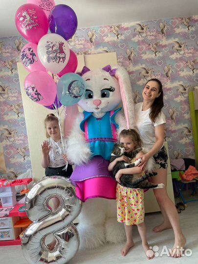 Ростовая кукла заяц аниматор