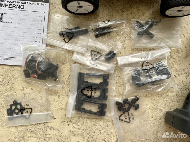 Машина радио Kyosho mini inferno