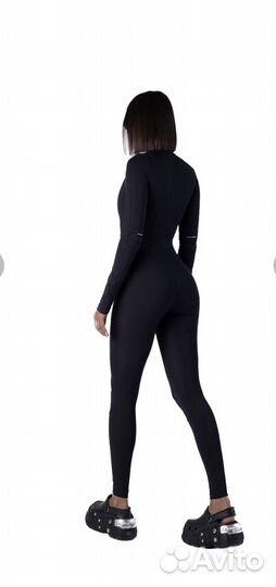 Комбинезон бифлекс uzhe vyhozhu цвет графит, xs